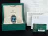 Rolex Milgauss 116400GV Green Crystal Z-Blue Dial